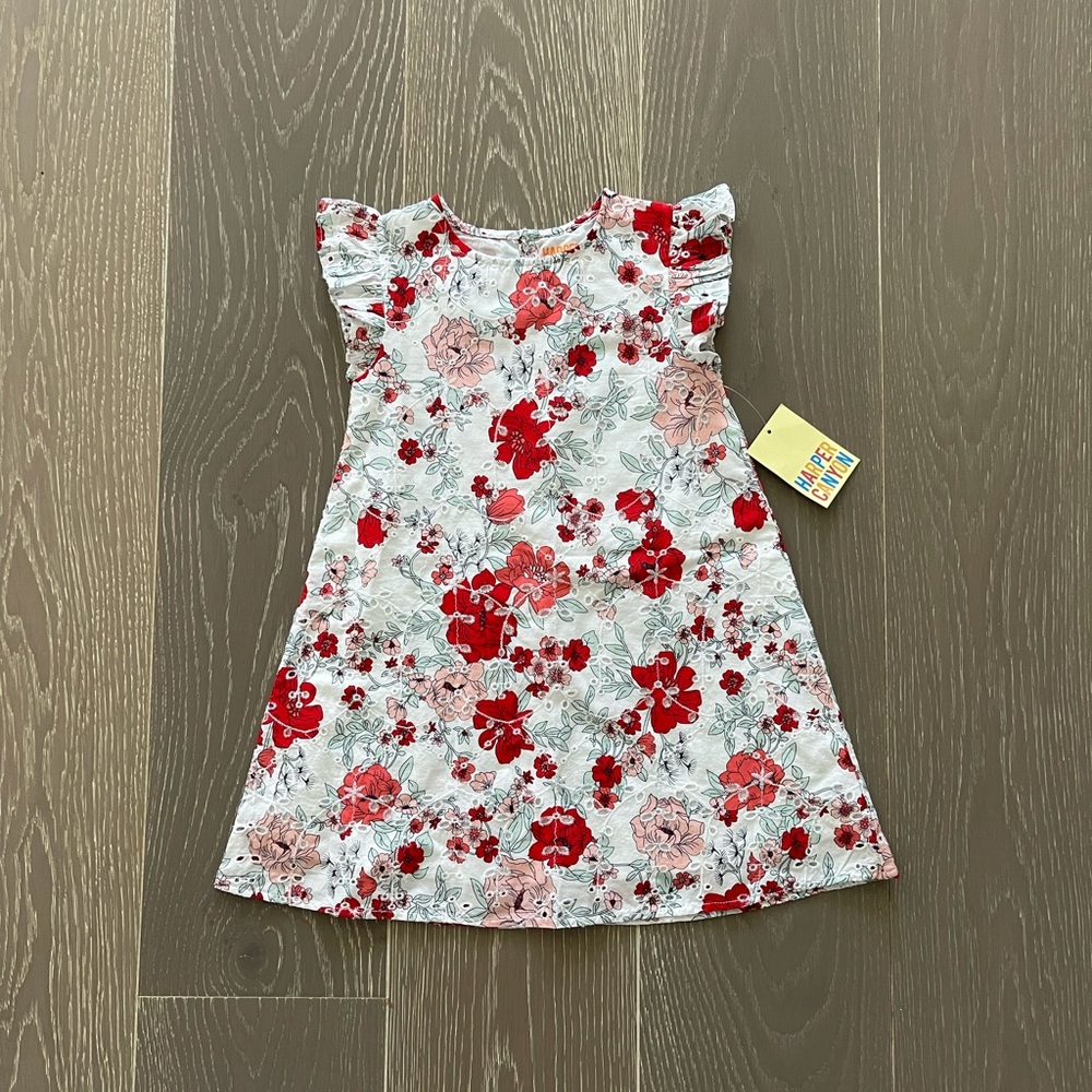 Harper Canyon Nordstrom Eyelet Floral Dress